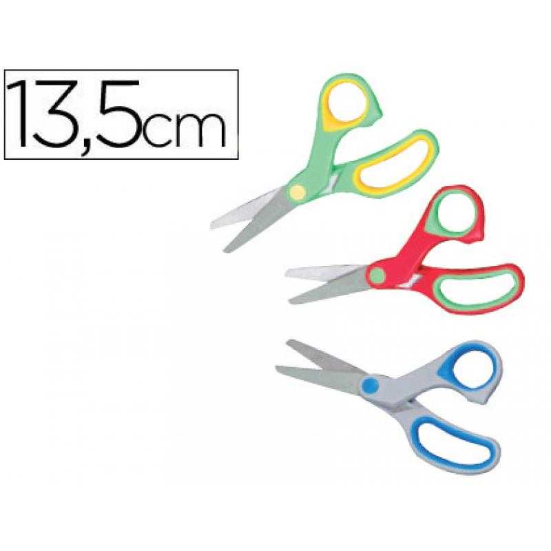 Tijera escolar liderpapel -soft ergonomica unidad