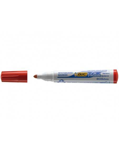 Rotulador bic velleda para pizarra rojo punta redonda 1,3 mm Rotulador bic velleda para pizarra rojo punta redonda 1,3 mm