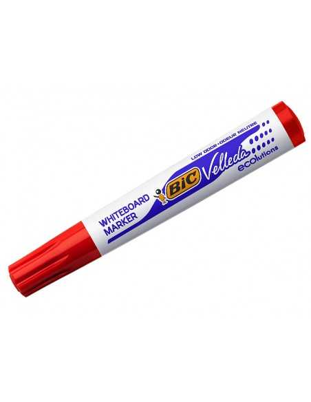 Rotulador bic velleda para pizarra rojo punta redonda 1,3 mm Rotulador bic velleda para pizarra rojo punta redonda 1,3 mm