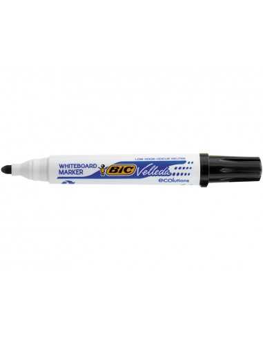 Rotulador bic velleda para pizarra negro punta redonda 1,3 mm