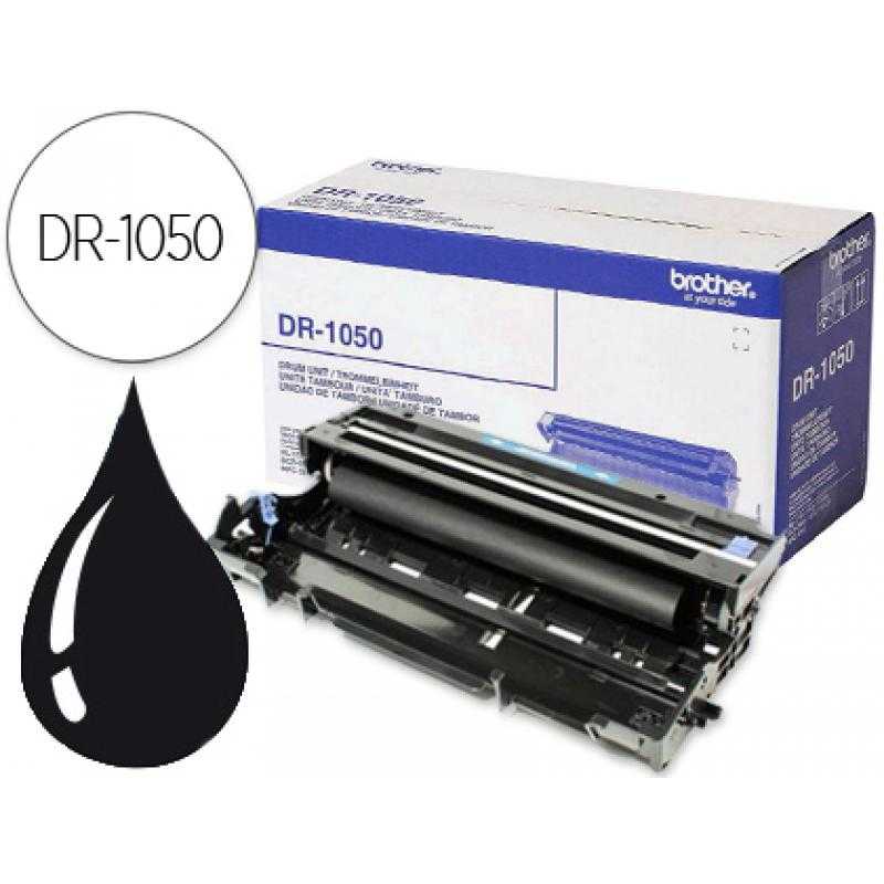 Tambor brother dr-1050 hl1110 dcp1510 mfc1810 negro 10000 paginas
