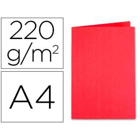 Subcarpeta cartulina exacompta din a4 rojo 220 gr