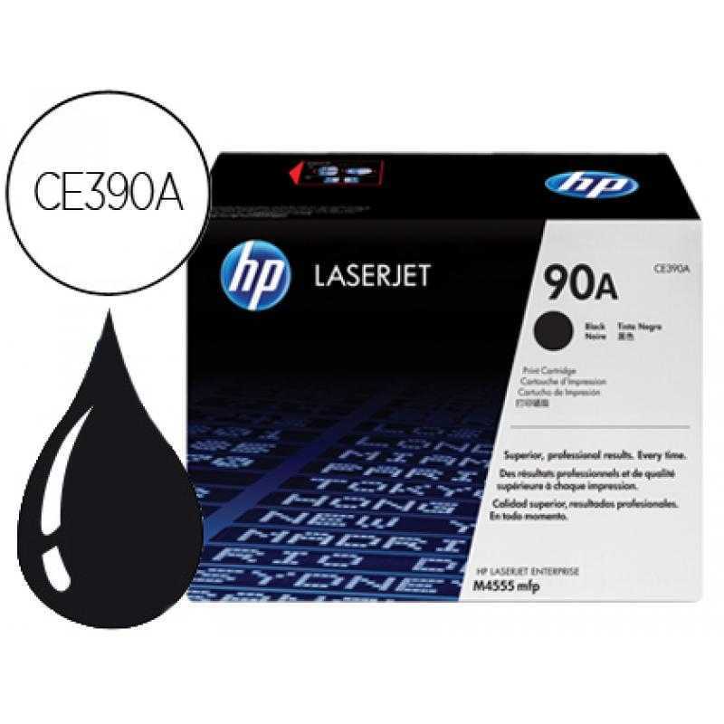 Toner hp 90a laserjet m4555mfp negro 10.000 pag