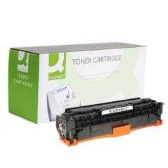 Toner q-connect compatible hp cc530a para color laserjet cp2520/cm2320 mfp 3.000pag negro