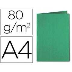 Subcarpeta cartulina exacompta din a4 verde oscuro 80 gr