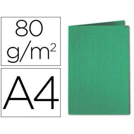 Subcarpeta cartulina exacompta din a4 verde oscuro 80 gr
