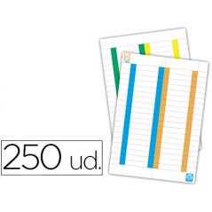 Tira de papel para visores pack de 250 etiquetas