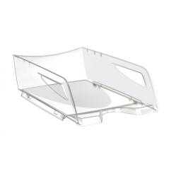 Bandeja sobremesa cep maxi de gran capacidad 386x270x115 mm plastico transparente