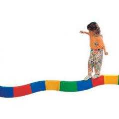 Pasillo amaya para equilibrio acoplable semicircular curvo longitud 30cm caja de 10 unidades