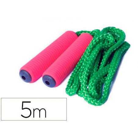 Cuerda individual amaya en polipropileno trenzado en 16 usos con mango foam 5 m