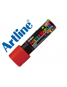 Rotulador artline poster marker epp-30 punta rectangular 30 mm color marron