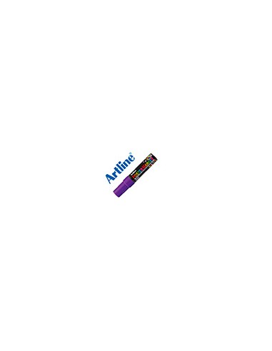Rotulador artline poster marker epp-12 punta rectangular 12 mm color violeta