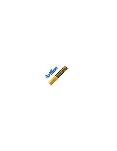 Rotulador artline poster marker epp-12 punta rectangular 12 mm color oro