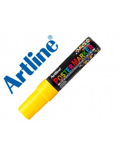 Rotulador artline poster marker epp-6 punta redonda 6 mm color amarillo