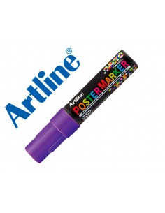Rotulador artline poster marker epp-6 punta redonda 6 mm color violeta