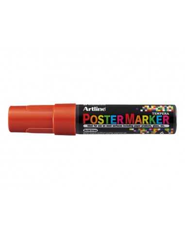 Rotulador artline poster marker epp-6 punta redonda 6 mm color marron