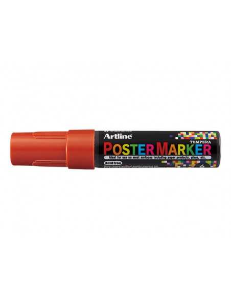 Rotulador artline poster marker epp-6 punta redonda 6 mm color marron