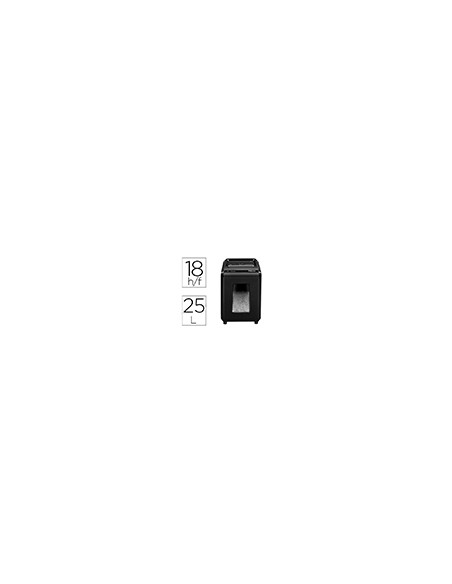 Destructora de documentos fellowes 92cs capacidad 18 hojas seguridad p4 papelera 25 l destruye grapas clips cd Destructora de documentos fellowes 92cs capacidad 18 hojas seguridad p4 papelera 25 l destruye grapas clips cd