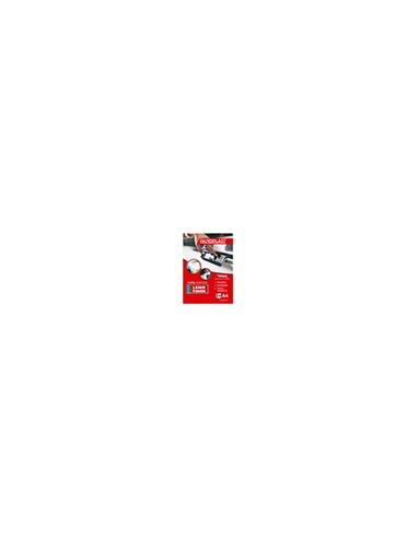 Papel plastico yosan paperplast poliester blanco brillo din a4 150 mc imprimible paquete de 50 hojas
