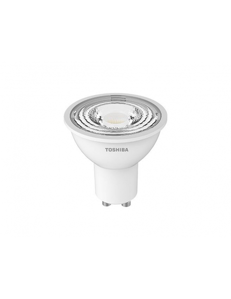 Foco led toshiba essential gu10 5.5w luz fria 6500k