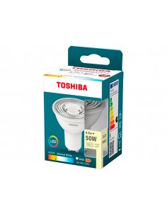 Foco led toshiba essential gu10 4.5w luz neutra 4000k