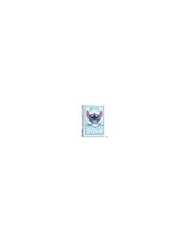 Baraja de cartas bicycle disney stitch