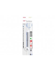 Portagomas tombow mono zero con clip goma rectangular 2,5mm x 5mm+ 2 recambios