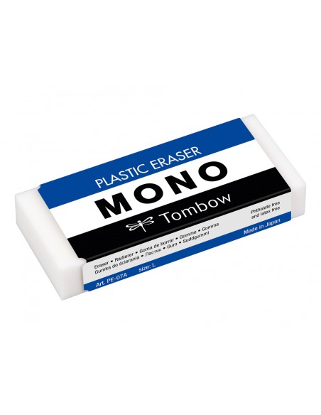 Goma de borrar tombow pvc mono tamaño l