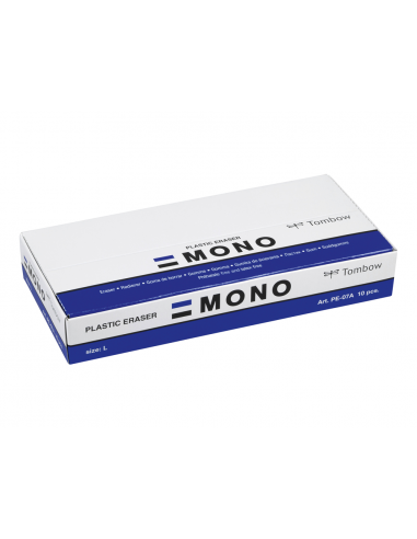 Goma de borrar tombow pvc mono tamaño l