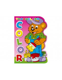 Cuaderno de colorear susaeta troquelado 16 paginas 20x28 cm