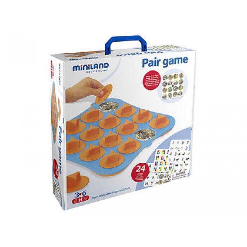 Juego miniland primeros aprendizajes 12 actividades