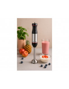 Batidora de mano blaupunkt 800w acero inoxidable control de velocidad boton turbo vaso 1l