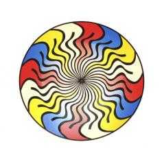 Rueda gigante henbea plastico flexible con efectos opticos diametro 50 cm set
