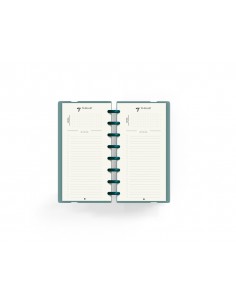 Planificador carchivo ingeniox my week check list my week semanal turquesa 105x210 mm