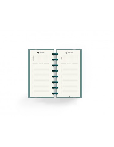 Planificador carchivo ingeniox my week check list my week semanal turquesa 105x210 mm