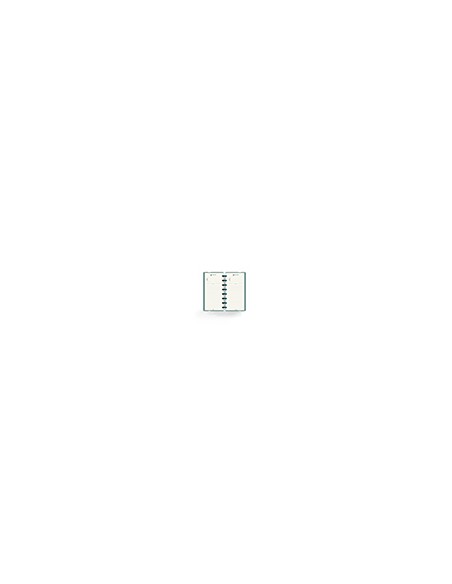 Planificador carchivo ingeniox my week check list my week semanal turquesa 105x210 mm