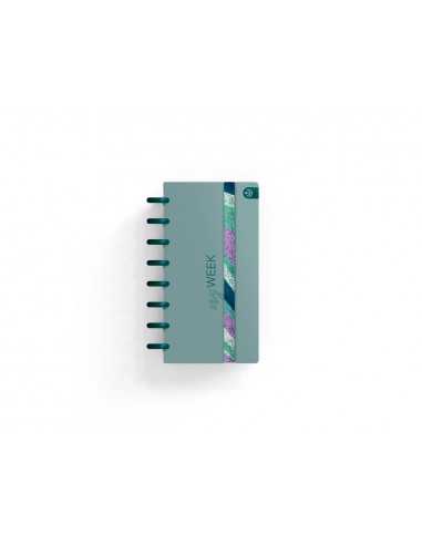 Planificador carchivo ingeniox my week check list my week semanal turquesa 105x210 mm