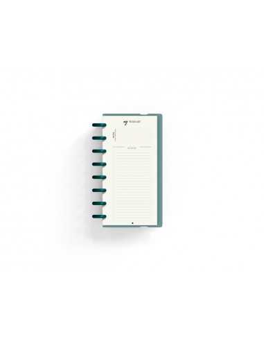 Planificador carchivo ingeniox my week check list my week semanal turquesa 105x210 mm