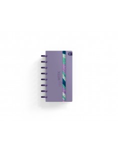 Planificador carchivo ingeniox my week check list my week semanal malva 105x210 mm