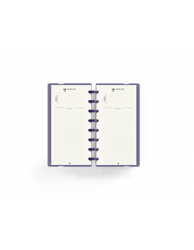 Planificador carchivo ingeniox my week check list my week semanal malva 105x210 mm