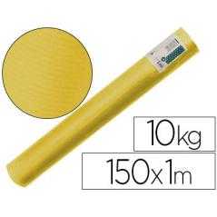 Papel kraft verjurado liderpapel amarillo ancho 1 mt longitud 150 mt gramaje 65 gr peso 10 kg