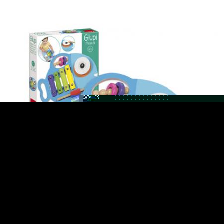 Juego goula didactico glupy musical 3 en 1