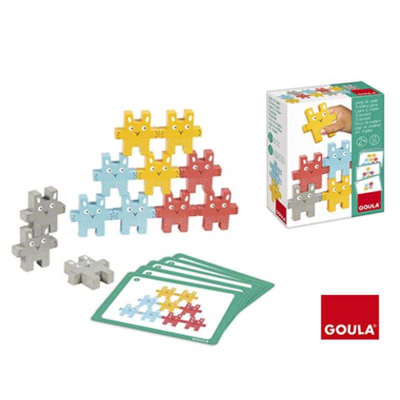 Juego goula didactico apilable conejito