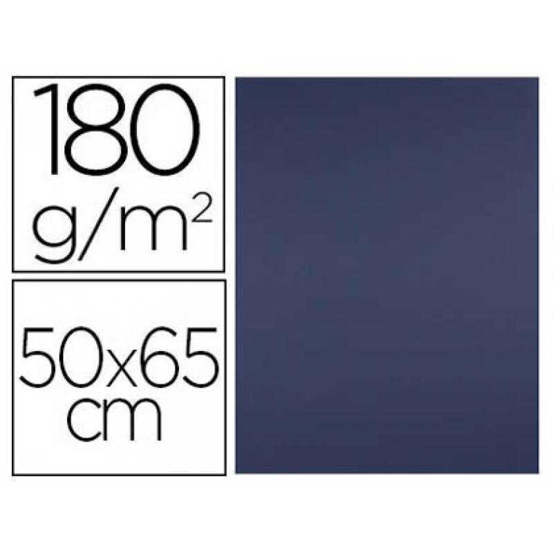 Cartulina liderpapel 50x65 180 gr zafiro paquete de 25