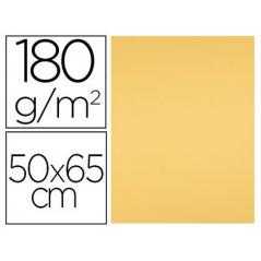 Cartulina liderpapel 50x65 cm 180 gr oro unidad