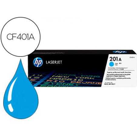 Toner hp color laserjet pro mfp m277 / m274 / m252 cian 1400 paginas