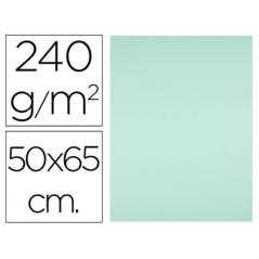Cartulina liderpapel 50x65 cm 240g/m2 verde paquete de 25 unidades