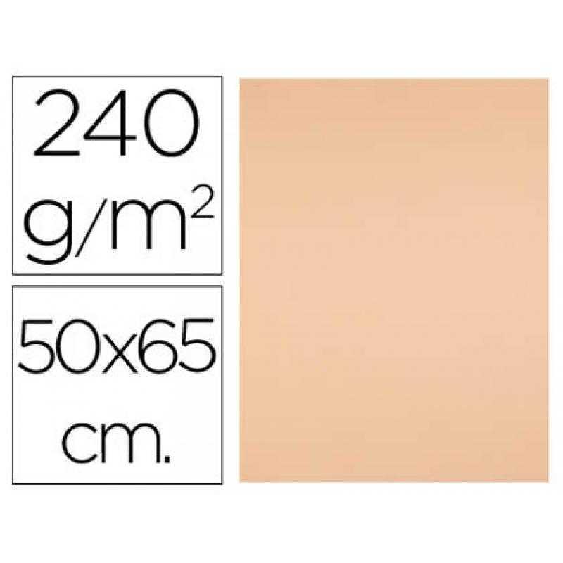 Cartulina liderpapel 50x65 cm 240g/m2 sepia paquete de 25 unidades