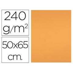 Cartulina liderpapel 50x65 cm 240g/m2 nectarina paquete de 25 unidades