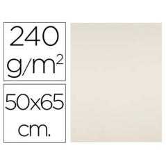Cartulina liderpapel 50x65 cm 240g/m2 crema paquete de 25 unidades